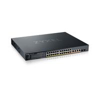 Zyxel de 24 Puertos 2.5G Multi-Gig PoE++/PoE+ Lite-L3 Conmutador gestionado Inteligente de 700 W con Enlace Ascendente 10G de 6 Puertos (4 de Cobre/2 SFP+) [XMG1930-30HP].