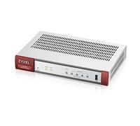 Zyxel ZyWALL 1 Gbps Firewall avanzado de protección Frente a amenazas, Firewall de próxima generación Equipado con Servicios con Licencia de Seguridad Durante 1 año | Non-SFP [ATP100]