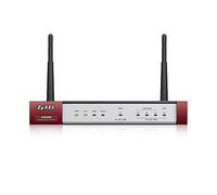 Zyxel ZYWALL Firewall UTM 400 Mbps, inalámbrico AC, recomendado para un máximo de 25 usuarios - Incluye 1 año del paquete de servicios UTM [USG40W]
