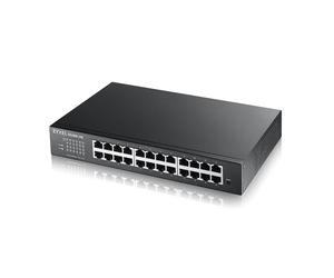 Zyxel Zyxel GS1900-24E Smart switch Potente switch Gigabit de 24 puertos con gestión inteligente: ideal para PYMES que valoran la eficiencia, la seguridad y