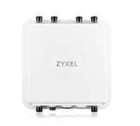 Zyxel Zyxel WAX655E Punto de acceso inalámbrico 802.11ax 4x4 Outdoor Access Point con antenas externas. WiFi 6: Conexiones más rápidas e intuitivas para