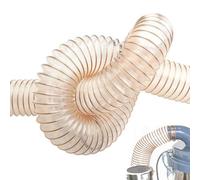 ZYXQQJ Manguera De Extracción De Poliuretano Tubo Flexible De PU Con Grosor De Pared De 1.5mm, Longitud De 3/5/6/8/10m, ID 63 80 102 110 120 140 160mm(4m/13.1ft,70mm-2.75in)