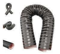 ZYXQQJ Manguera De Ventilación Flexible De Silicona Tubo De Admisión Conductos De Aire Diámetro Interior De 63 70 76 102 152 160 180 220 254 305mm(6m/19.6ft,115mm-4 1/2in)