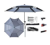 ZYXQQJ Sombrilla De Pesca 200cm 220cm 240cm Sombrilla Playa Grande Antiviento Sombrilla De Patio Sombrilla De Patio para Viajes Pesca(220cm/7.2ft)