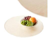 ZYXQQJ Tablero De Mesa De Cristal Templado Redondo Ø38 40 48 50 58 60 68 78 Cm Protector De Escritorio Tapas De Mesa De Vidrio De Bricolaje(48cm-18.9in)