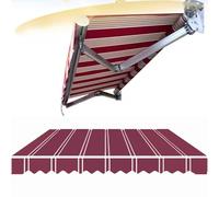 ZYXQQJ Tela De Repuesto para Toldo Tela Impermeable Cubierta De Sombra para Ventanas Puerta, Terraza, Restaurante, Tiendas(10x6ft/300x200cm)