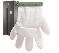 Zyxthravn Dispensador De Guantes Para Pared - Organizador De Mitones Para Hogar | Organizador Doméstico Con Dispensador Y 100 Paños Para Manipulación De Alimentos Y Limpieza