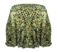ZYXWLC Red De Camuflaje 2x4m 2x8m 2x10m 4x4m 4x8m 5x5m, 210D Malla de Camuflaje para Camping, para Paisaje Forestal, Red de Camuflaje del ejército alemán Exteriores(2x4m)