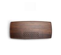 ZYYANSHOP Bandeja de té Gongfu Bandeja de té Grande for el hogar, Fila de Almacenamiento, Mesa de té de bambú de Doble Uso, mar de té Entero Bandeja de té de China