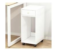 ZYYANSHOP Carrito de Soporte de CPU Soporte de Torre for CPU for Impresora móvil for 2 Niveles con Ruedas Carro for PC rodante for Piso for Oficina en casa(Blanco)
