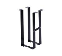ZYYANSHOP Carrito de Soporte de CPU Soporte de Torre for PC, Montaje Debajo del Escritorio, Soporte CPU Ancho Ajustable, Host for Acero, Carga máxima 25 kg, Blanco/Negro(Negro)