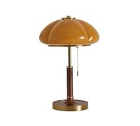 ZYYANSHOP Lámparas de Mesa Lampara mesita Noche Bedroom Bedside Table Lamp Office Desk Study Decorative(Yellow)
