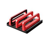 ZYYANSHOP Laptop Stand Soporte Vertical for computadora portátil, 4 en 1, Ahorra Espacio, Soporte for de Escritorio(Red)