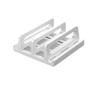 ZYYANSHOP Laptop Stand Soporte Vertical for computadora portátil, 4 en 1, Ahorra Espacio, Soporte for de Escritorio(Blanco)