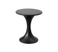ZYYANSHOP Sofá Mesa Auxiliar Mesa Auxiliar de sofá, Mesa Metal Sencilla for Actividades, Adecuada for Sala Estar, Dormitorio, Tienda té con Leche, cafetería, Redonda pequeña, Esquina Creativa(Grande)