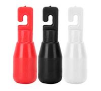 Zyyini Repuesto para bastón y bastón de senderismo, punta de gancho para asistentes ciegos, puntas antideslizantes, ojales universales para bastón (blanco)