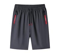 ZYYZDM Casual For Men's Summer Comfortable and Cool Straight Drape Sports Pants Loose Stretch Shorts