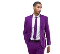 ZYYZDM Men Suit Two-Piece Set Minimalist and Slim Fitting Male Single Breasted Set