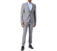 ZYYZDM Men's 2-Piece Slim Fit Suit Set | 1-Button Jacket + Pants with Tie for Wedding/Business
