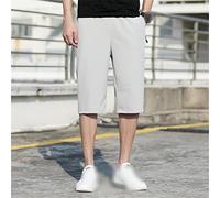 ZYYZDM Men's Beach Workout Lightweight Gym Athletic Grey Summer Basketball Casual Shorts
