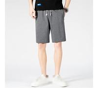 ZYYZDM Men's Summer Thin Casual Basketball Grey Sports Lightweight Gym Athletic Shorts for Men