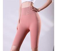 ZYYZDM No Trace Sports Shorts Women High Waist Peach Buttocks Yoga Trousers Tight Shaping Running Fitness Five Trousers