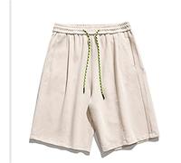 ZYYZDM Shorts, Men's Sports Five-Point Loose Sweatpants, Summer Thin Casual Pants