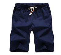 ZYYZDM Summer Men's Five Point Sports Shorts Men's Summer Shorts Casual Pants Men's Summer Slim Beach Pants