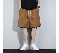 ZYYZDM Summer Shorts Men's Gym Athletic Shorts Loose Sweatpants Trendy Casual Basketball Shorts