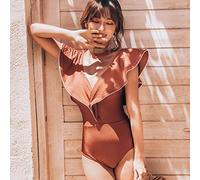 ZYYZDM Windsurfing Bikini Surf Swim Wear Maillot 1 Piece Femme Korean Swimwear Women Swimsuit Fan Ins Collection Flying Long