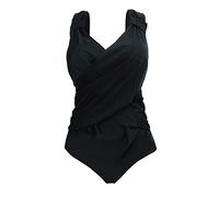 ZYYZDM Women Push up Swimwear One Piece Swimsuit Plus Larges Big Size Solid Swimming Suits Beachwear Wear