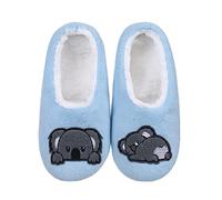 ZYZX Zapatillas Invierno Forro Polar para Estar por Casa,Calcetines Antideslizantes Muje Bonitosr,Regalos Coala para Niños Niñas Mujeres Hombres
