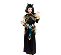 ZZ DISFRAZZES | Disfraz de Diosa Bastet Egipcia para niña (10-12 años)