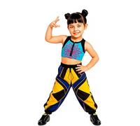 ZZ DISFRAZZES | Disfraz de Lotus Cantante K-Pop para niña (3-4 años)