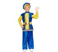 ZZ DISFRAZZES | Disfraz de Paje Real azul para niño (7-9 años)