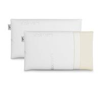 ZZ DON DESCANSO Pack Almohadas Viscoelasticas Aloe Vera Agatha con Doble Funda 70cm, Transpirables, Antiácaros, Firmeza Media, Ergonómicas, Adaptabilidad. Fabricadas en España