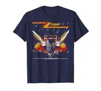 ZZ Top Eliminator Album Camiseta, Hombre, Azul Marino, XL