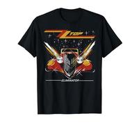 ZZ Top Eliminator Album Camiseta, Hombre, Negro, M