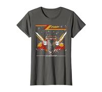 ZZ Top Eliminator Album Camiseta, Mujer, Asfalto, XL