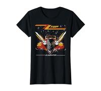 ZZ Top Eliminator Album Camiseta, Mujer, Negro, XL