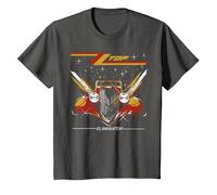 ZZ Top Eliminator Album Camiseta, Niños, Asfalto, 6 años