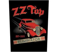 ZZ Top Eliminator Unisex Parche multicolor 95% Algodón, 5% Poliéster