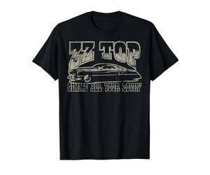 ZZ Top Gimme All Your Lovin' Camiseta, Hombre, Negro, M