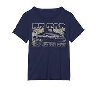ZZ Top Gimme All Your Lovin' Camiseta, Mujer Tallas Grandes, Azul Marino, 5XL Grande