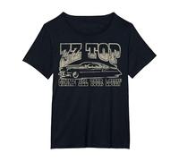 ZZ Top Gimme All Your Lovin' Camiseta, Mujer Tallas Grandes, Negro, 4XL Grande