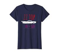ZZ Top Got Me Under Pressure Camiseta, Mujer, Azul Marino, 3XL