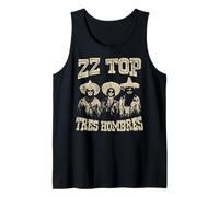 ZZ Top Hombres Camiseta sin Mangas