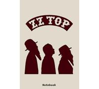 ZZ top Icon Notebook: Lined Notebook Journal Diary College Ruled 6x9 120 Pages