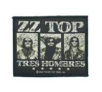 ZZ Top Tres Hombres Unisex Parche negro/gris 100% poliéster