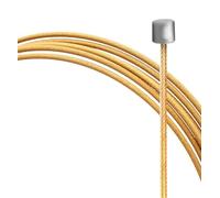 ZZABCDEGH Cable de Cambio de Marchas para Bicicleta Cables internos de Freno y Cambio Bicicleta Carretera montaña, Acero Inoxidable, Multicolor, 1100-2100mm(Gold Rear Shiftcable)